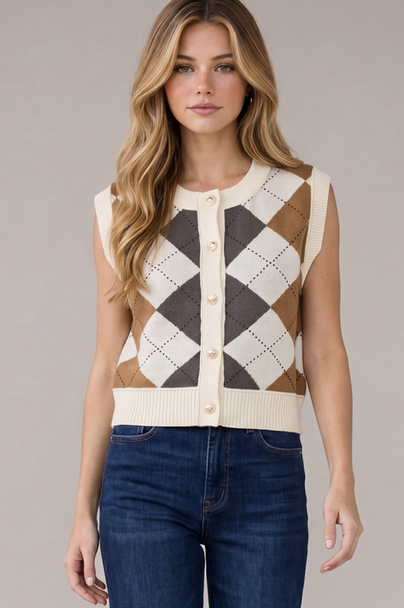 Argyle Sweater Vest