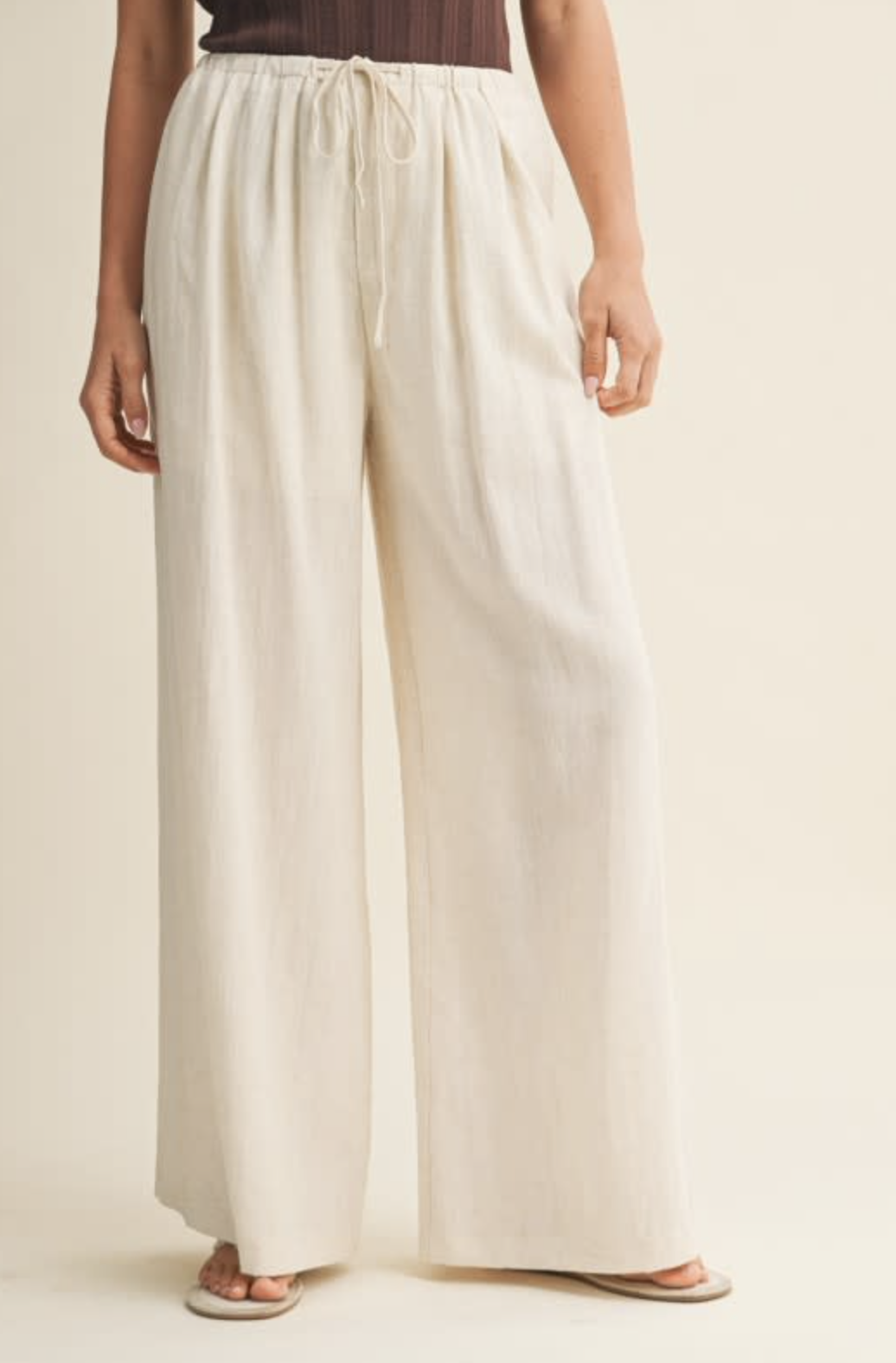 Waist Tuck Detail Pants