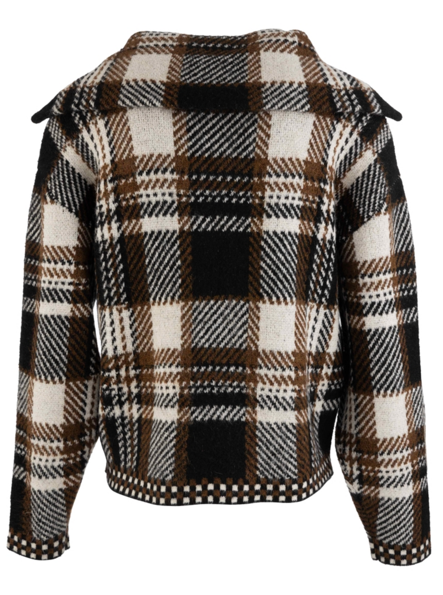 Rue Zip Up Sweater Knit Jacket
