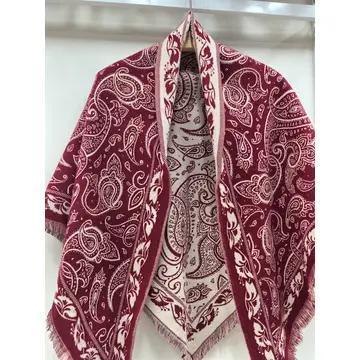 Paisley Print Triangle Wrap