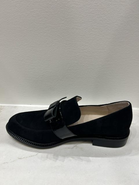 All Black Belted Loafer