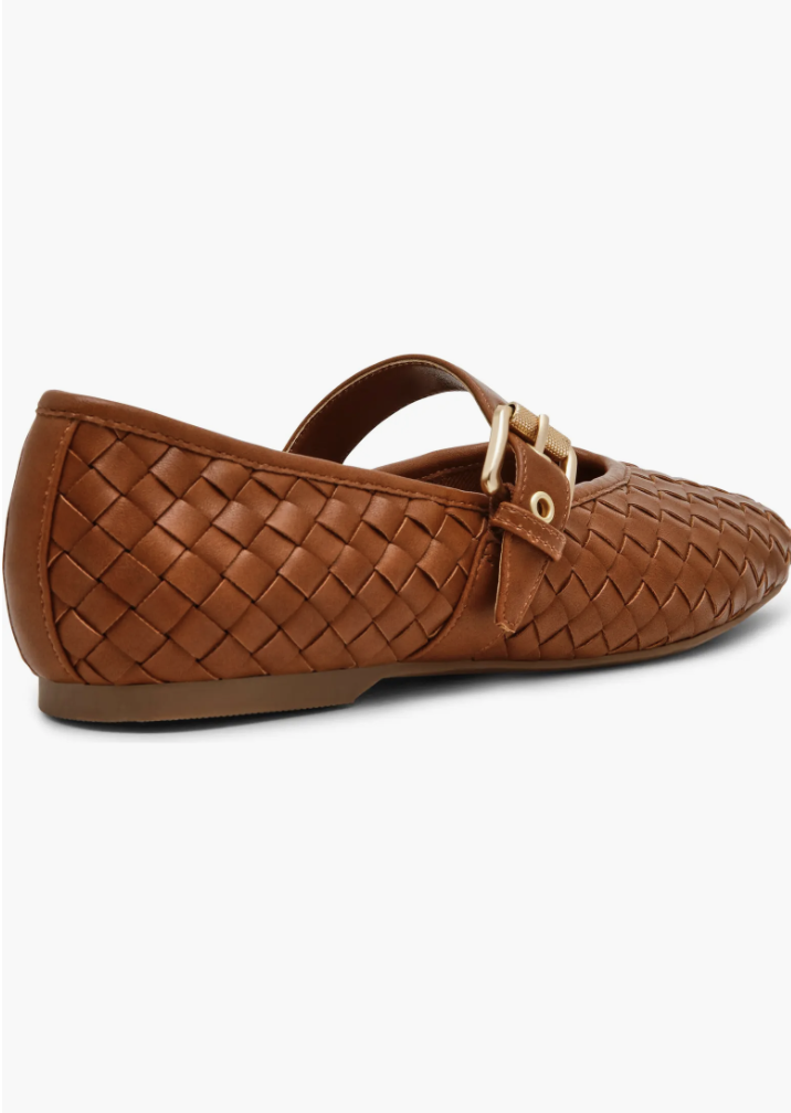 DV Mulaney Woven Mary Jane Flat