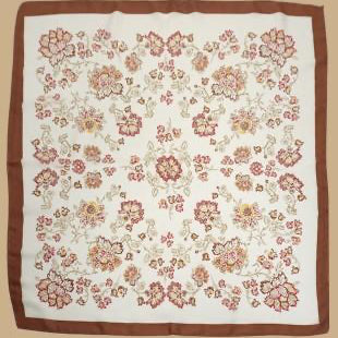 Floral Print Bandana Scarf