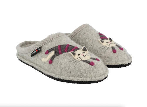 Haflinger W Katze Slipper