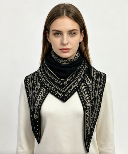 Paisley Triangle Scarf