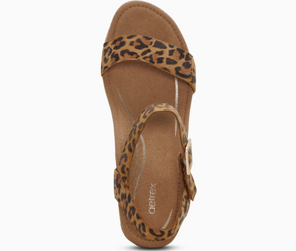 Aetrex Sydney Espadrille Wedge Sandal