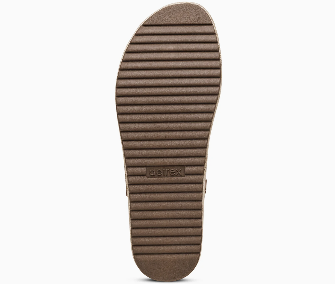 Aetrex Vania Platform Sandal