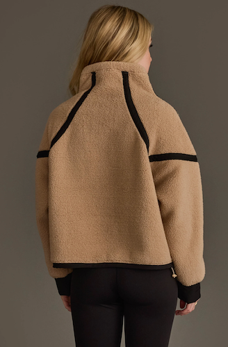 1/2 Zip Sherpa Fleece Sweatshirt
