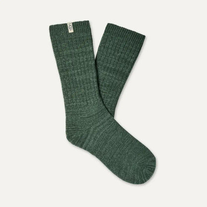 UGG® W Rib Knit Slouchy Crew Sock