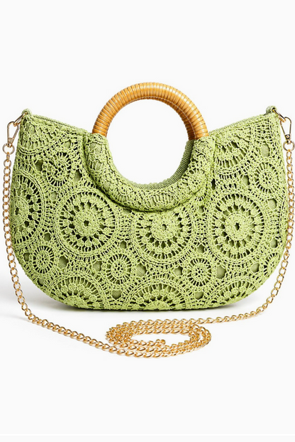 Circular Patterned Tote Bag