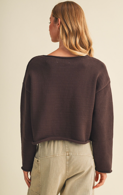 Dropped Shoulder Sweater