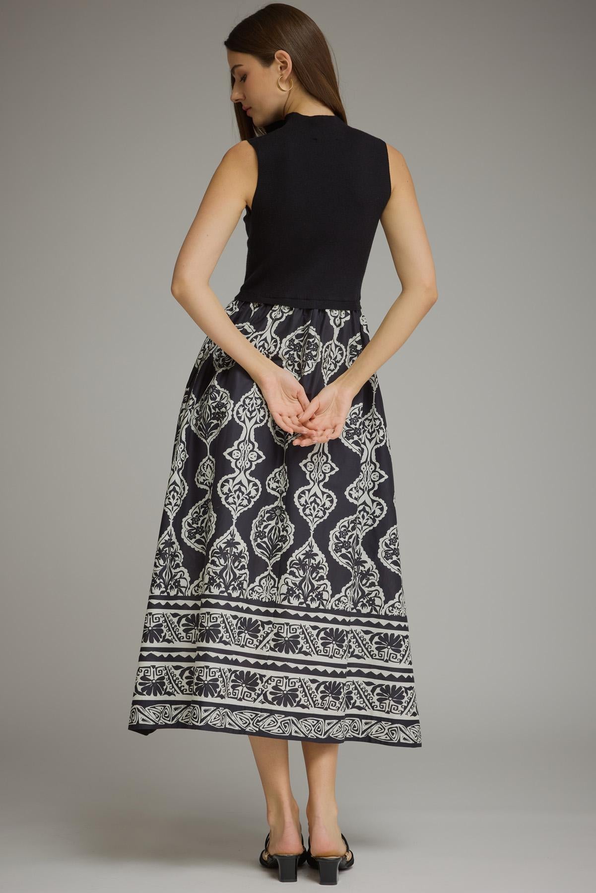 Printed Tank Dress