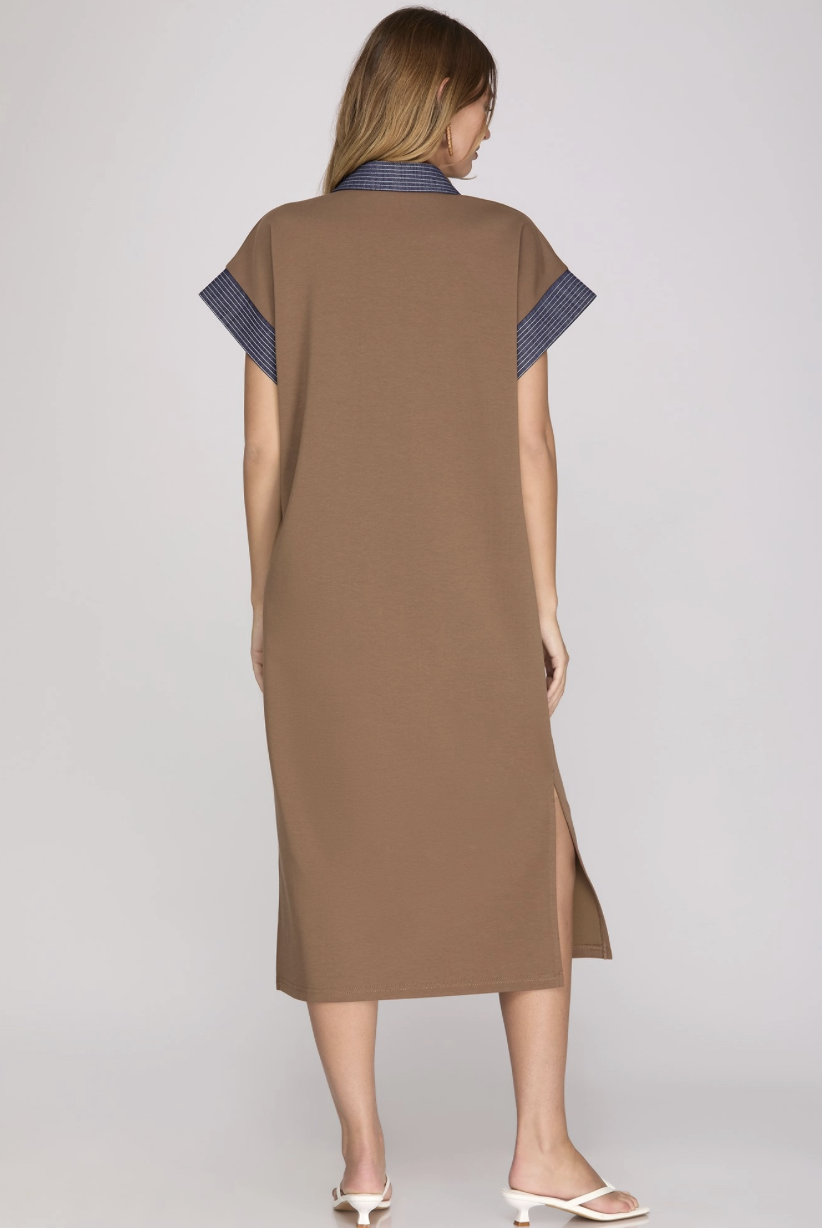 Knit Midi Dress
