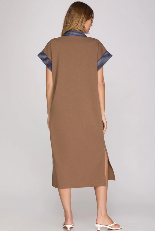 Knit Midi Dress