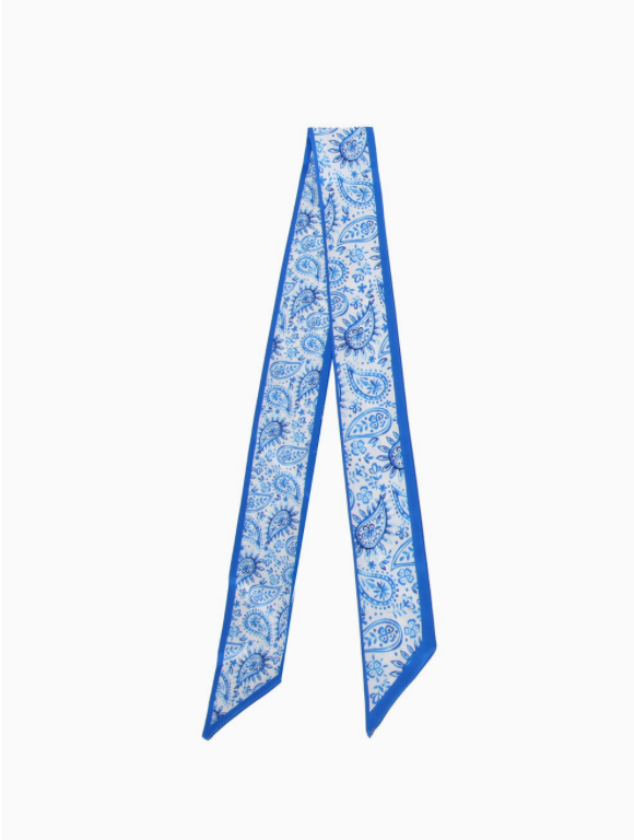 Paisley Skinny Scarf