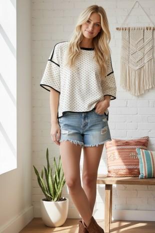 Polka Dot Top