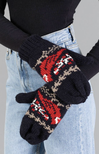 Cardinal Mittens