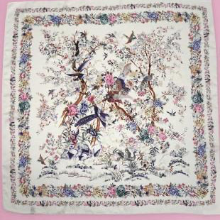 Floral Print Bandana Scarf