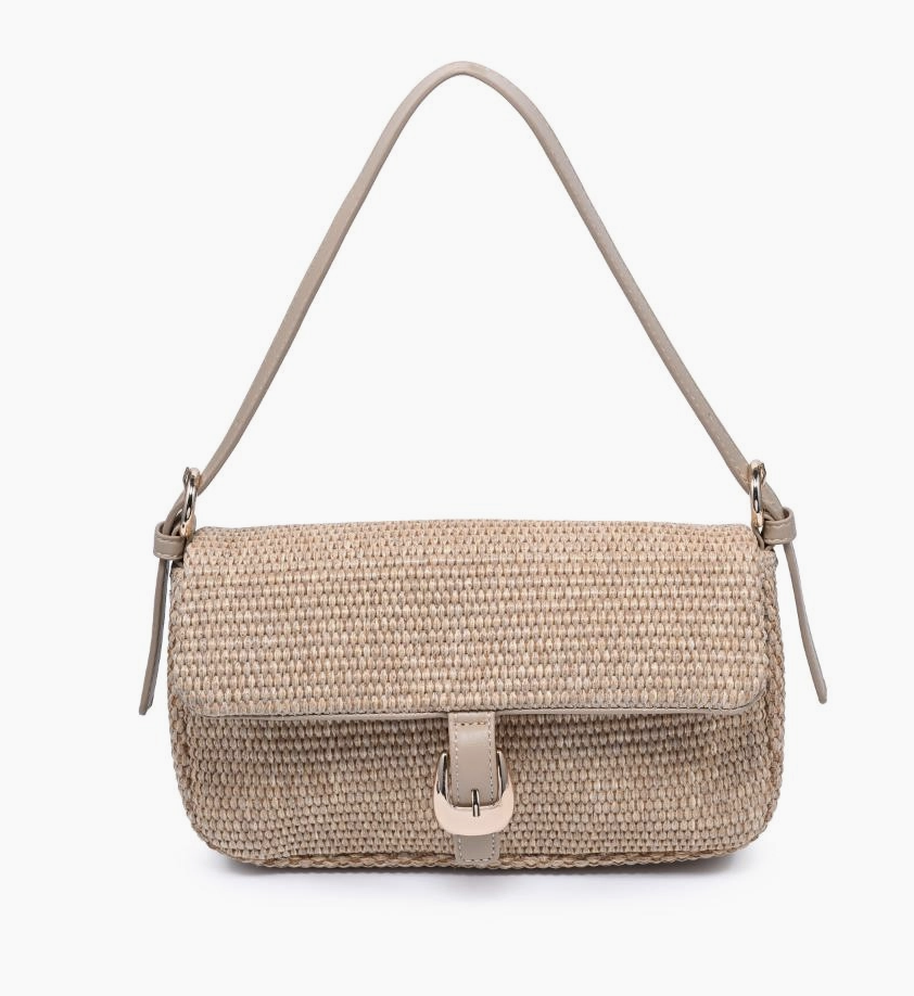 Gloria Straw Crossbody