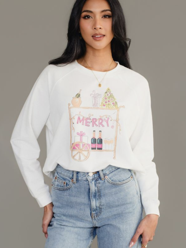 Merry Bar Cart Sweatshirt