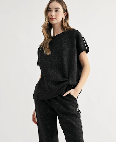 Fenne Top with Glitter