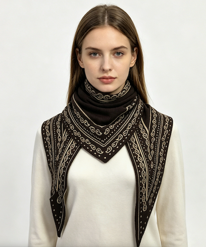 Paisley Triangle Scarf