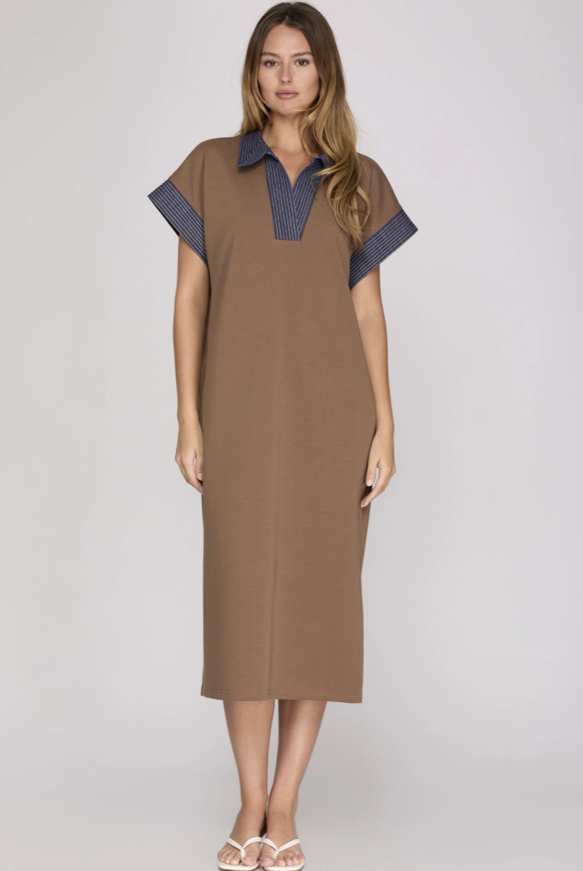 Knit Midi Dress