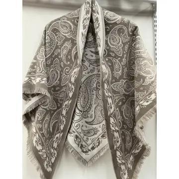 Paisley Print Triangle Wrap