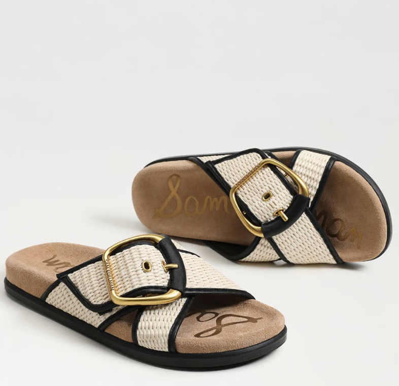 Sam Edelman Darla Multi Buckle Slide Sandal