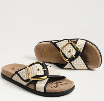 Sam Edelman Darla Multi Buckle Slide Sandal