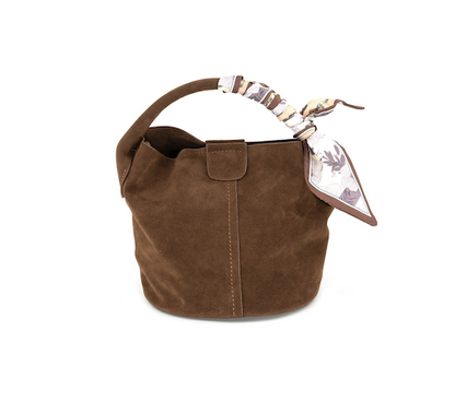 Faux Suede Bag