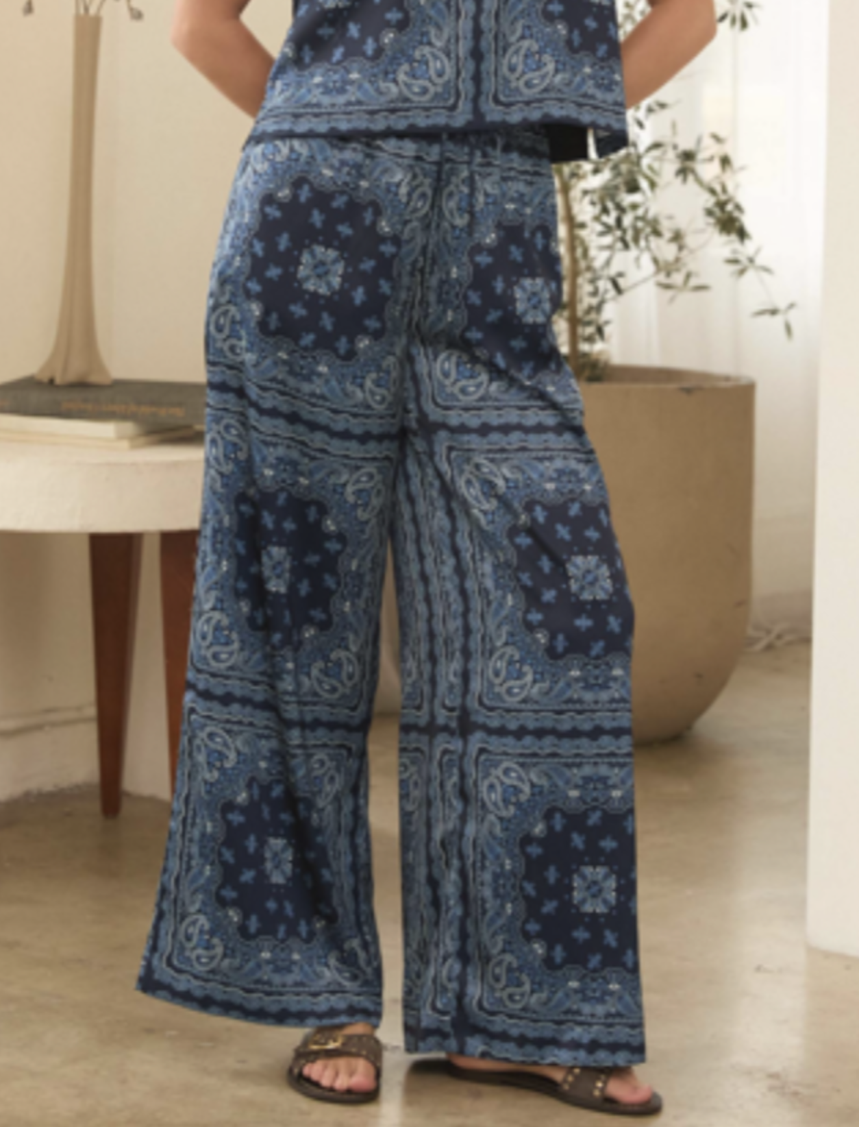 Patterned Pant