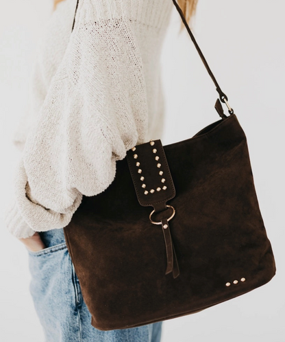 Rosemary Suede Bucket Bag