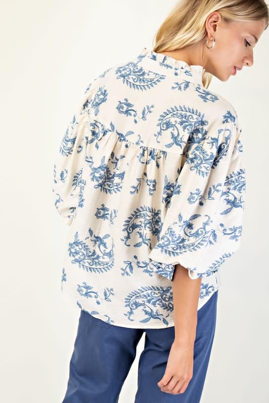 Button Down Blouse
