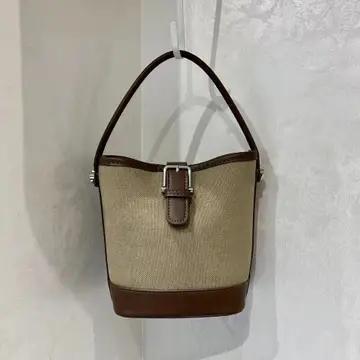 Canvas Faux Leather Crossbody