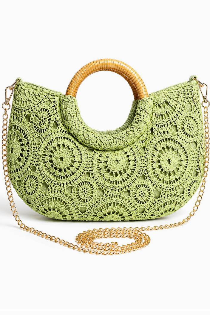 Circular Patterned Tote Bag
