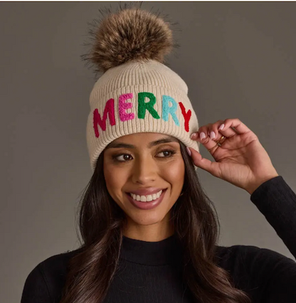 Knit Pom Hat