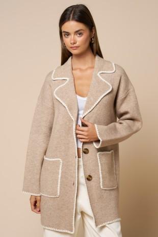 Contrast Trim Coat