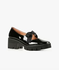All Black Tap & Lugg Dress Shoe 39