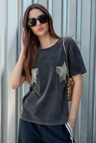 Star Trim Tee