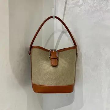 Canvas Faux Leather Crossbody