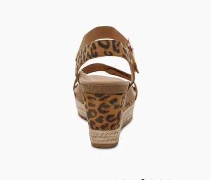 Aetrex Sydney Espadrille Wedge Sandal