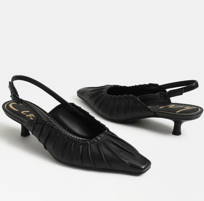 Circus Katia Slingback Kitten Heel with pointed toe and low kitten heel.