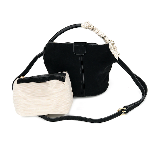 Faux Suede Bag