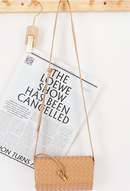 Braided Crossbody Bag