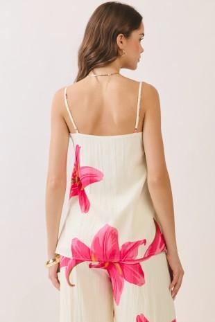Floral Print Cami Top