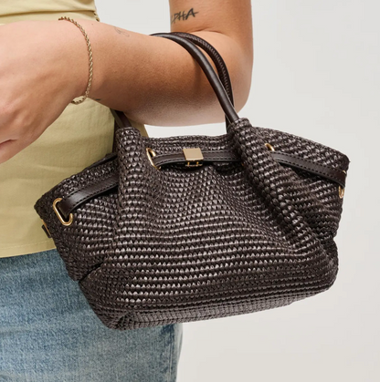 Selena Straw Crossbody