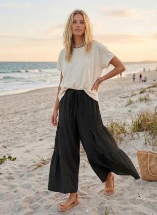 Wide Leg Palazzo Pants