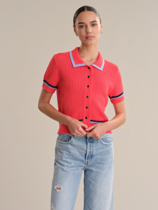 Amy Pointelle Stitch Cardigan