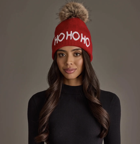 Knit Pom Hat